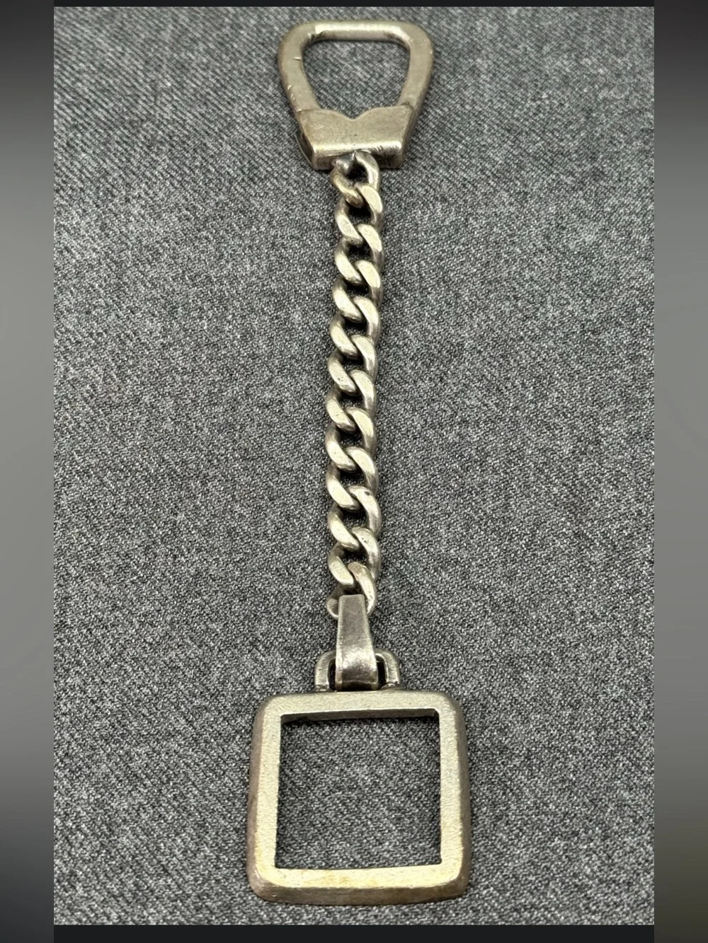Vintage MCM Antonio Belgiorno Sterling Silver Keychain 925 Mexico/Argentina